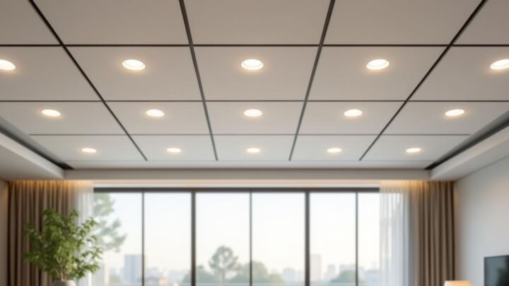 Comment bien placer les spots encastrés au plafond ? 1 découvrez nos conseils pratiques pour bien positionner vos spots encastrés au plafond et optimiser l'éclairage de votre intérieur.