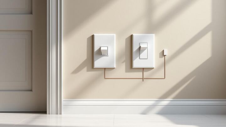 Quelle différence entre un interrupteur simple et va-et-vient ? 1 découvrez les différences entre un interrupteur simple et un interrupteur va-et-vient, leurs fonctions, utilisations et avantages pour mieux choisir votre installation électrique.